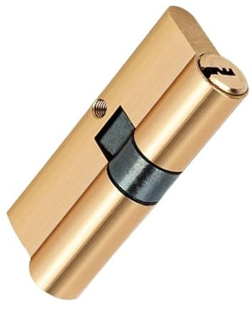 SkyjOy Serrure Porte Cylindre de Serrure antivol Cylindre de Serrure Tout en cuivre Cylindre de Serrure de Porte Cylindre de Serrure Domestique Universel Serrure antivol Cylindre Serrure(80(40-40))