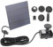 COOPHYA Vogeltränkebrunnenpumpe solarbrunnen solarbrunnem garden fountain teichpumpe solar bachlauf solar wasserpumpen solare Wasserpumpe Schwimmende Springbrunnenpumpe Gartenwasserpumpe