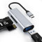 NEUTYPECHIC SD Card Reader USB C 3.0 Dual Plug Card Reader with USB/Micro SD/TF Female, SD Card OTG Adapter Supported, Card Reader Compatible with iPhone 15, Android, Windows, Mac OS