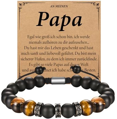 wynn's Sohn Neffe Enkel Bruder Papa Onkel Mann Freund Geschenk, Armband Geschenke für Männer, Geschenk für Männer Jungen zum Geburtstag Weihnachten Valentinstag Vatertag Taufe Abschluss