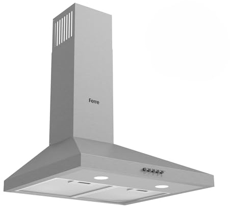 Ferre PH500-INV-PSS 50cm SilentArt Pyramid Chimney Hood - Stainless Steel