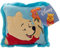 Di&Gi Mini Cuscino Peluche Winnie Pooh Ricamato Cm. 17x17
