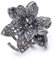 1 Stück Kleine Kristall Schmetterling Haargreifer Clips Vintage Metall Hair Jaw Clips Kein Schlupf Haar Griff für Mädchen und Frauen (Zufällige Farbe)