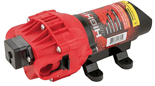 FIMCO 5151087 2.4 GPM 12 Volt High Performance (Hi Flo) Diaphragm Sprayer Pump 60 PSI Max 10 Amps Approved for use w/Roundup