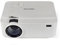 PRIXTON Vidéoprojecteur Portable Goya, Projecteur avec 2800 Lumens, Compatible avec Full HD, 2 Haut-parleurs intégrés, Télécommande, Connexion HDMI/USB/MicroSD/VGA/AV in, Couleur Blanc