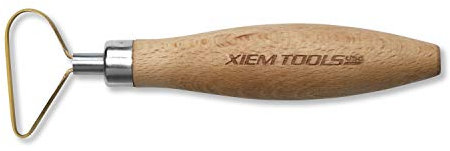 Xiem Tools USA Titanium-Fused Trimming Tools for Pottery and Ceramics (Large Teardrop)
