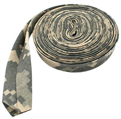 Doppelt gefaltetes Schrägband, 1,27 cm breit, Poly-Baumwolle, 4,5 m, Camouflage