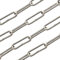 OPIOL QUALITY® Edelstahl Kette Langgliedrig Ø 2 mm DIN 763 aus Edelstahl A4 V4A (50 Meter) Lang Ketten Lang-gliedrig Rundstahlkette Edelstahlkette Rostfreier