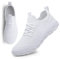 MGNLRTI Herren Sneaker Walkingschuhe Atmungsaktiv Straßenlaufschuhe Leicht Freizeit Sportschuhe für Hallen Outdoor Jogging Workout Fitness Tennisschuhe Mode (A Weiß, Numeric_41)