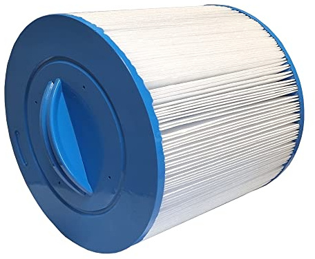 Vita Spa Whirlpoolfilter, Kartuschenfilter mit feinem Gewinde. Durchm: 21.5cm, Höhe: 18.2 cm, Oberseite: geschlossen mit Griff. PVT50WH-F2L - 8CH-502 - SC834-80504