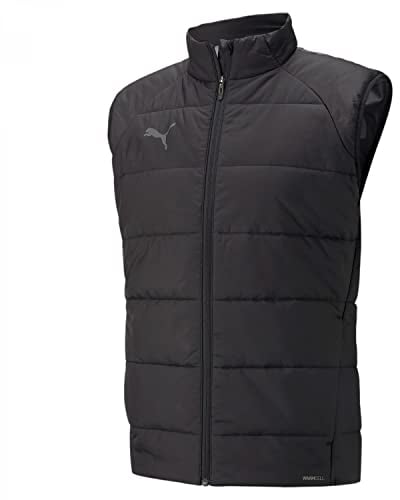 PUMA Team Liga Herren Sportweste gepolstert, Schwarz, Schwarz, M