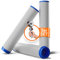 POWERLAP Filtro per soffione Doccia Filtro in Cotone PP 2 in 1 per Acqua purificata e più Morbida | Funzione Powerwash per Una Doccia Sana, priva di calcare e Cloro e a Risparmio d'Acqua