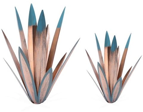 Metal Tequila Country Sculpture DIY Tequila Plant Home Decor Country Tequila Garden Ornament Indooutdoor Statuette Patio Lawn Patio Stake Decoration Gift to The Garden