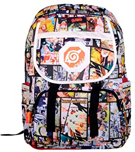 CHENMA Konohagakure Anime Kind Jungen Cosplay College Rucksack Backpack Schultasche Büchertasche Laptop Bag Daypack Schultertasche