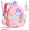 Jumpopack Kindergartenrucksack Mädchen Einhorn Kindertasche Rucksack Kleinkind Mädchen Rosa Rucksack Kinder 1-3 jahre