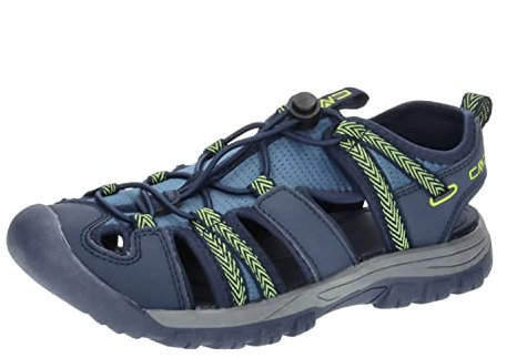 CMP Kids Theseus Sandal Shoe, Unisex-Kinder und Jugendliche, Schwarz Blau, 28 EU