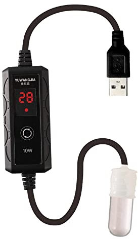 MagiDeal Chauffage d'aquarium utilisé pour 1 gallons Petit Chauffage de réservoir pour Combattre Les Poissons, 10w