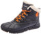 Geox J Flexyper Boy B Abx, Stivaletti Bambini e ragazzi, Black Orange, 37 EU