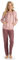Consult-Tex Damen Pyjama Freizeitanzug Hausanzug Homewear Suit Jogginganzug Pyjama Baumwolle Reißverschluß DW100 Bordo 52/54