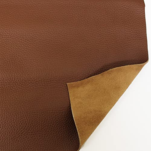 JPstraps - Leather und Leder für Lederwaren, Kleidung, Bastelprojekte, Handwerker und Designer (Braun, 50 cm x 40 cm)