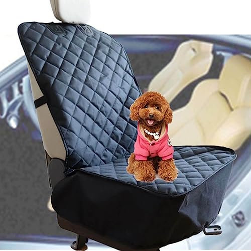 Supernic Dog Car Seat Cover Front - Nonslip Single Pet Seat Protector Mat, Universal Waterproof Travel for All Cars