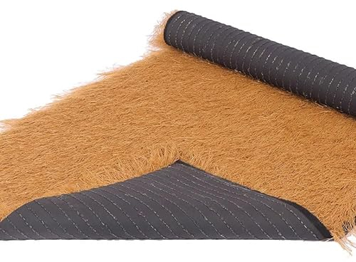 Hierba De Paja Sintética, Rollos De Paja De Palma Artificial, Barra Tiki, Pasto para Cabaña, Techo De Paja, Rollo De Hierba Tiki Hut(Size:0.5 * 2m(1.6 * 6.5ft))