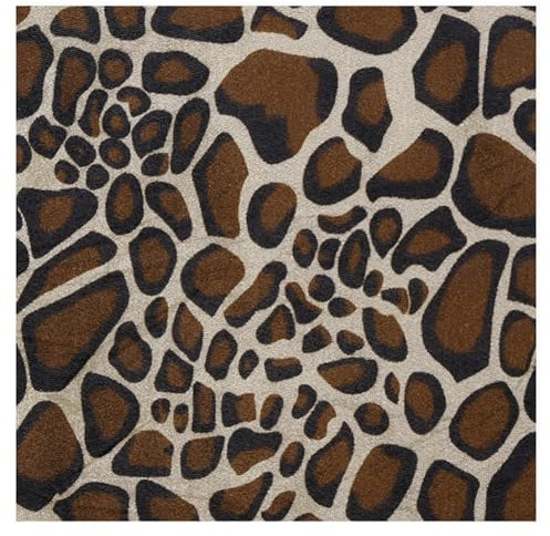 Wisafory Leopardenmuster Stoff 100x150cm Samt Patchwork Polsterstoff Wilder Dschungel Tiere Muster Dekostoff zum Quilten Satinstoff Nähenstoff Meterware für DIY Basteln Nähen Deko 13#