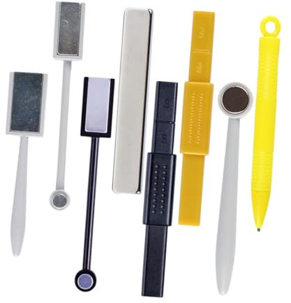 FRCOLOR 16pcs Manicure Magnetic Nail Art Magnetic Tools for Cat Eye Design Professional Salon Supplies