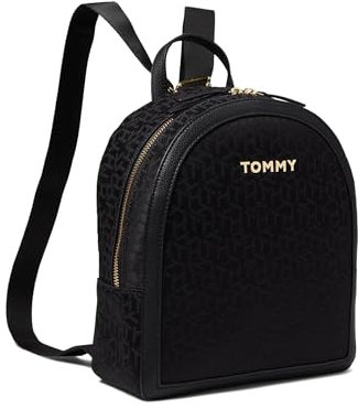 Tommy Hilfiger Damen Tamara Ii Sm Dome Rucksack, Schwarz, Medium