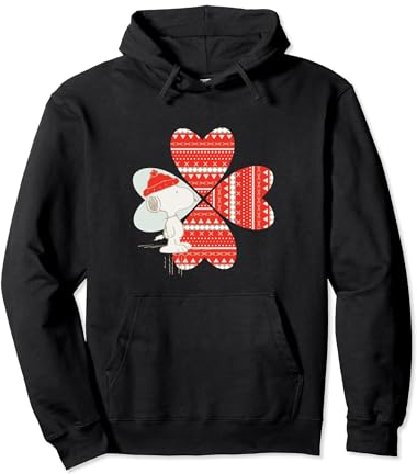 Rote Mütze, Motiv: Peanuts, Snoopy Pullover Hoodie