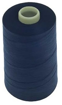 Universal Polyester Nähgarn 1 Spule 40/2 120er 1000m Allesnäher Farbwahl, Farbe:A801 marineblau