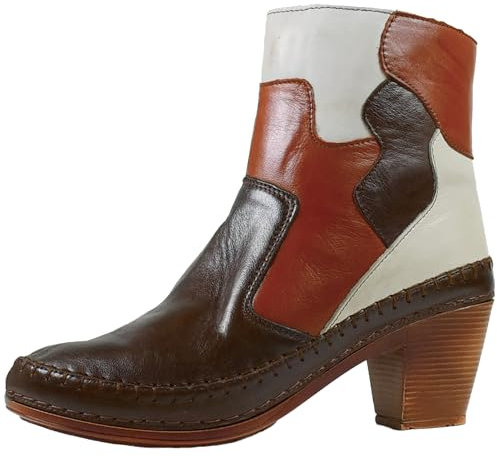 Gemini Damen Stiefelette braun