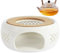 Cork Cushioned Teapot Heater - Practical Ceramic Tea Pot Warmer Base for Glass Teapot