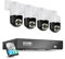 ZOSI 3K Kit Caméra de Surveillance PoE, 8CH 2To 8MP NVR avec 5MP Caméra Surveillance Extérieure PoE, Caméra PT 360, Détection de Personne/Véhicule, Audio Bidirectionnel, Alarme Sonore et Lumineuse