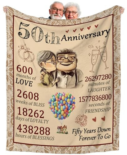 Einanmut Hochzeitsgeschenke zum 50. Jahrestag für Paare