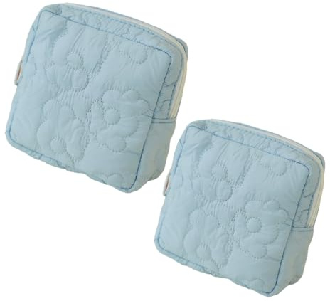 Doukesh Damenbinden Aufbewahrungstasche,Tampon Aufbewahrung,Perioden Tasche mit Reißverschluss,Menstruationstasche,Damenbinden Täschchen,Mini Geldbörse für Münzen,Lippenstift