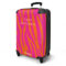 NoBoringSuitcases.com® Handgepäck Koffer 55x40x20 Personalisiert - Reisekoffer mit Rollen, Leichtgewicht Hartschalenkoffer, Trolley Kabinengepäck Wirbelwelle in 6 Farben, Koffer für Flugzeug, Carry On