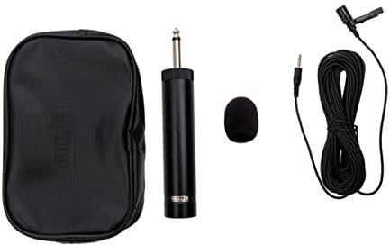 TOYANDONA Micro Microphone à Pince Pour Saxophone Capacitif Avec Câble 5 Mètres, Microphone Pour Instrument à Vent, Paquet De Rangement Inclus, De Bruit Pour Performance Musicale