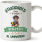 MUGFFINS Tazas para VIAJERO hombre - En Español - Mejor Universo Trofeo - 11 oz / 330 ml - Regalo original y divertido