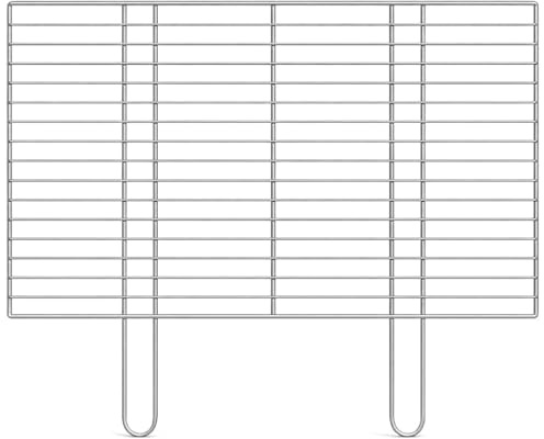 Prestivio BBQ Grillrost aus Edelstahl 70x50 cm Rechteckig Grillgitter 4mm x 2.5mm Rostfrei Ersatzrost für Gasgrill Holzkohlegrill Stabil Langlebig Leicht zu Reinigen mit Griffen Outdoor Grill Zubehör