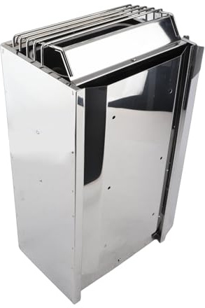 SUNGOOYUE Stufa per Sauna Stufa Elettrica per Sauna per in Acciaio Inossidabile 3,6KW 230V Controllo Interno Compatto Riscaldamento a Vapore Forno per con Tubi di
