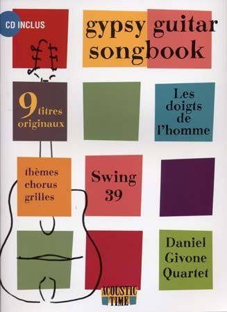 Gypsy guitar songbook 9 titres originaux d. givone cd tab