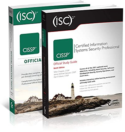 (ISC)2 CISSP Certified Information Systems Security Professional Official Study Guide & Practice Tests Bundle