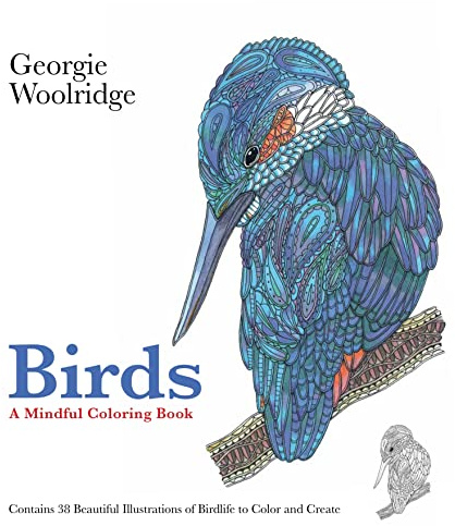 Birds: A Mindful Coloring Book