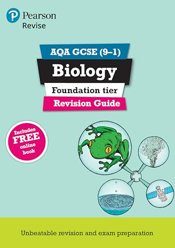 Pearson REVISE AQA GCSE Biology (Foundation) Revision Guide - for 2026, 2027 exams