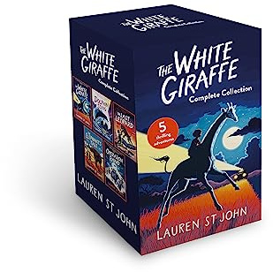 Animal Healer The White Giraffe Series Books 1 - 5 Complete Collection Box Set By Lauren St John (The White Giraffe, Dolphin Song, The Last Leopard, The Elephant's Tale & Operation Rhino)