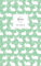Rabbit Notebook - Ruled Pages - 5x8 - Premium (Pastel Green)