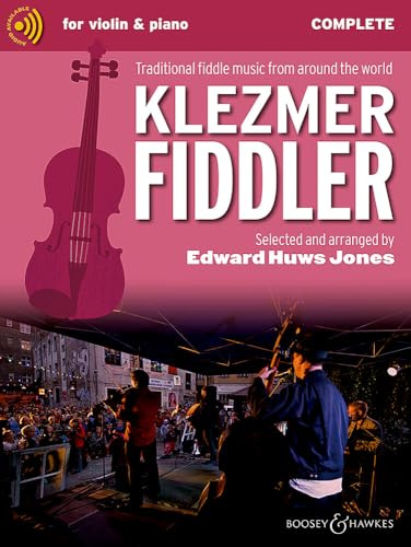 Klezmer Fiddler - Traditional Fiddle Music from Around the World Complete Edition - Violin (2 violins) and Piano, Guitar ad libitum - Sheet Music - Boosey & Hawkes (BH 13891) (Fiddler Collection)