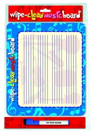 Wipe Clean Music Board: Landscape Edition (Wipe Clean Board)