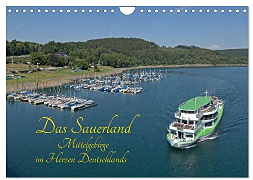 Das Sauerland - Mittelgebirge im Herzen Deutschlands (Wandkalender 2026 DIN A4 quer), CALVENDO Monatskalender: Das Sauerland, ein beliebtes Reiseziel. (CALVENDO Orte)